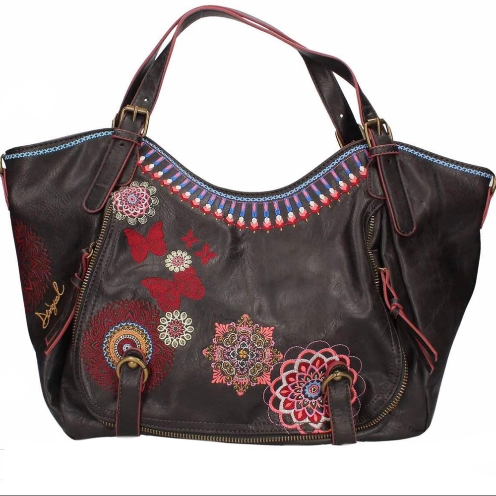 NWT Desigual Rotterdam Chandy Boho Bag & .925 🎁!